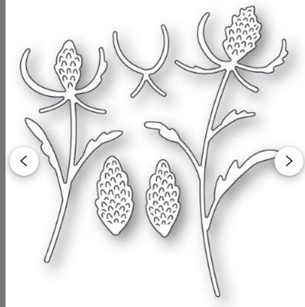 Thistle stem die set by memory box