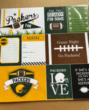 Load image into Gallery viewer, packers cut a part paper by scrapbook customs