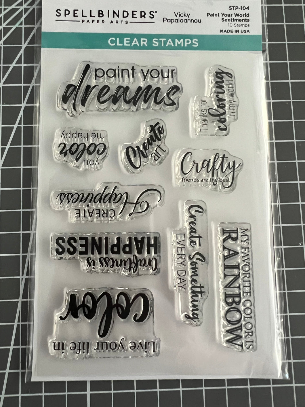 paint your world stamp set by spellbinders