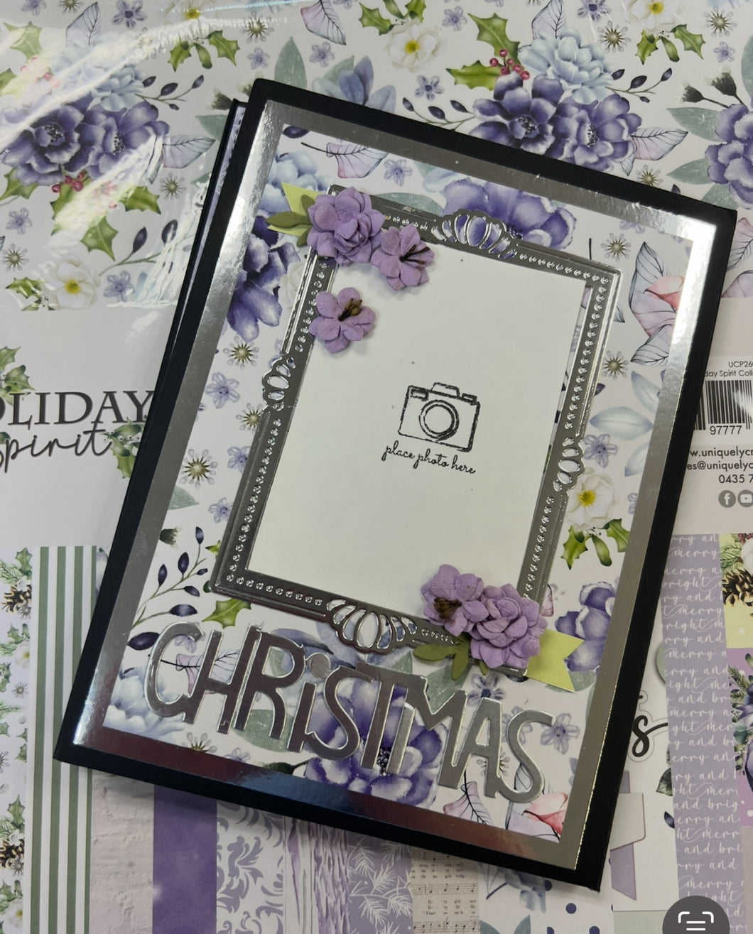 Christmas folio kit with Uniquely Creative