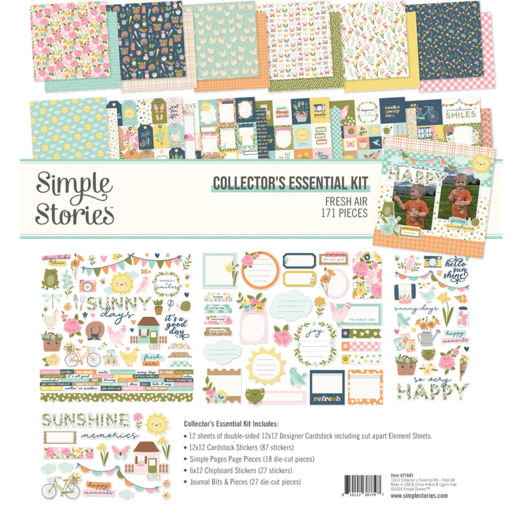 Collectors essential kit Fresh air by Simple Stories