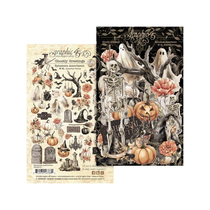 Ghostly Greetings ephemera by Graphic 45