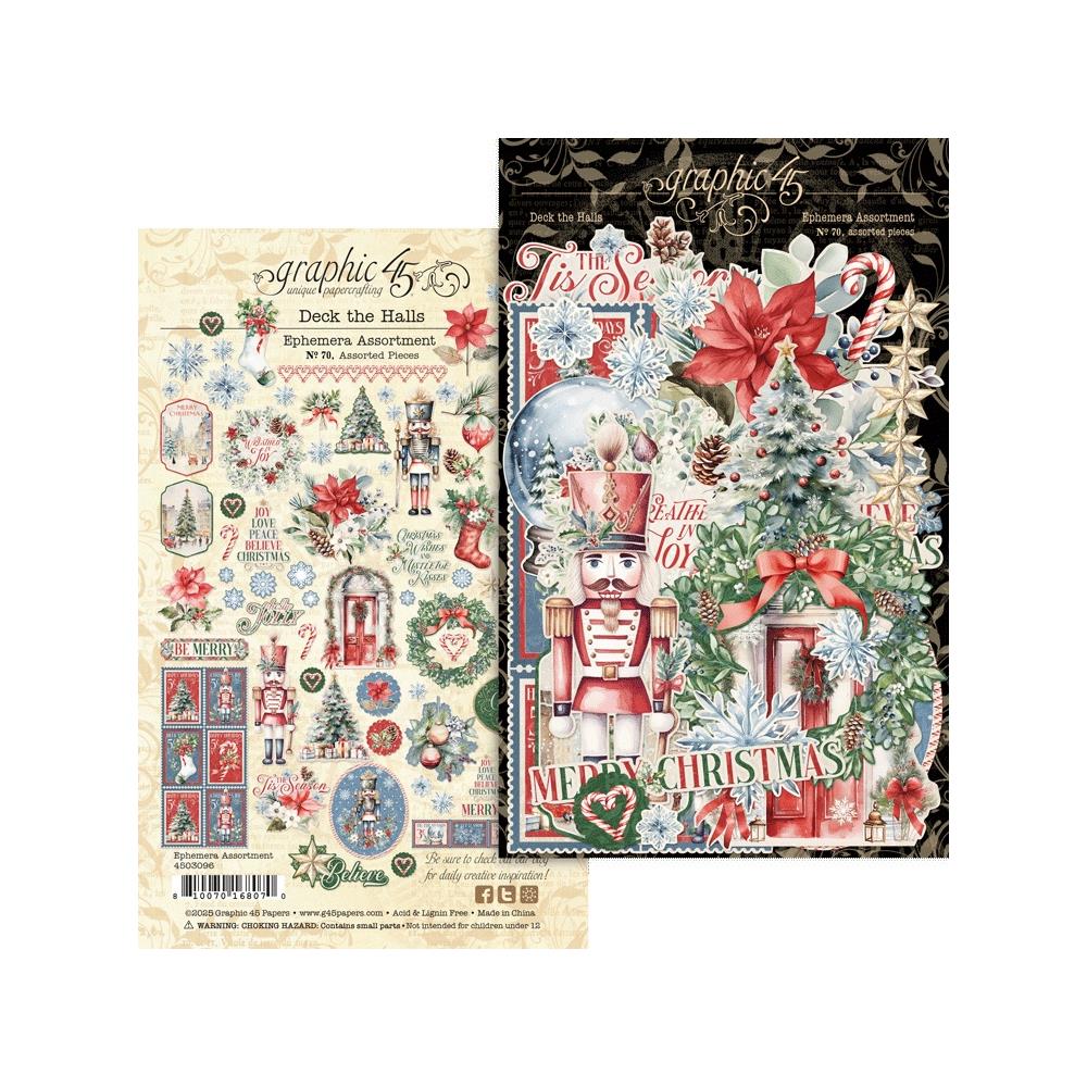 Deck The Halls ephemera by Graphic 45
