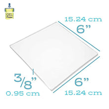 Load image into Gallery viewer, 6 x 6 Square Gel Printing Plate by Gel Press