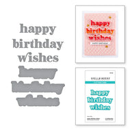 Happy birthday die set by spellbinders