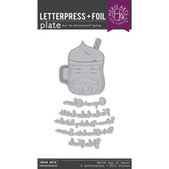 Cup of Cheer LetterPress and Foil by Hero Arts