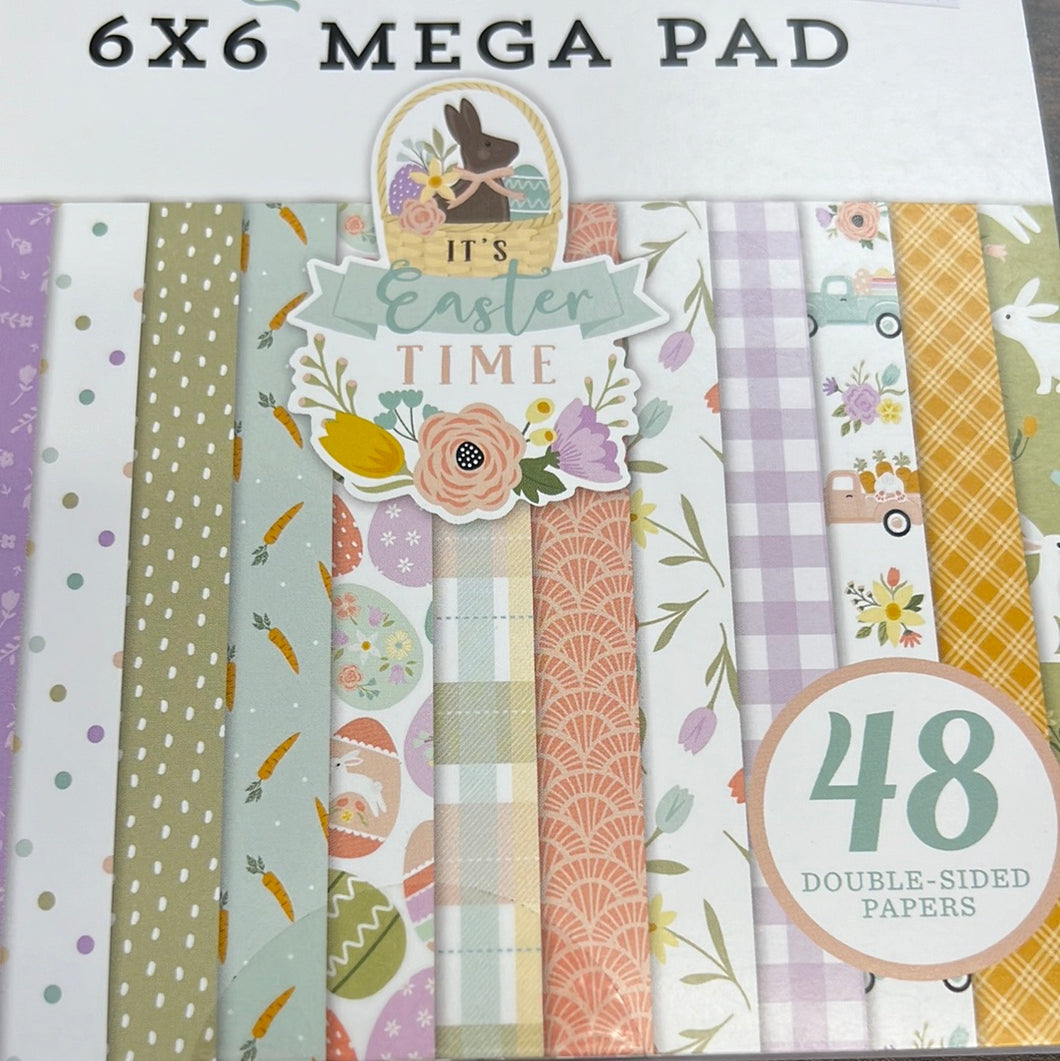 It’s Easter time 6x6 double paper pad by echo park