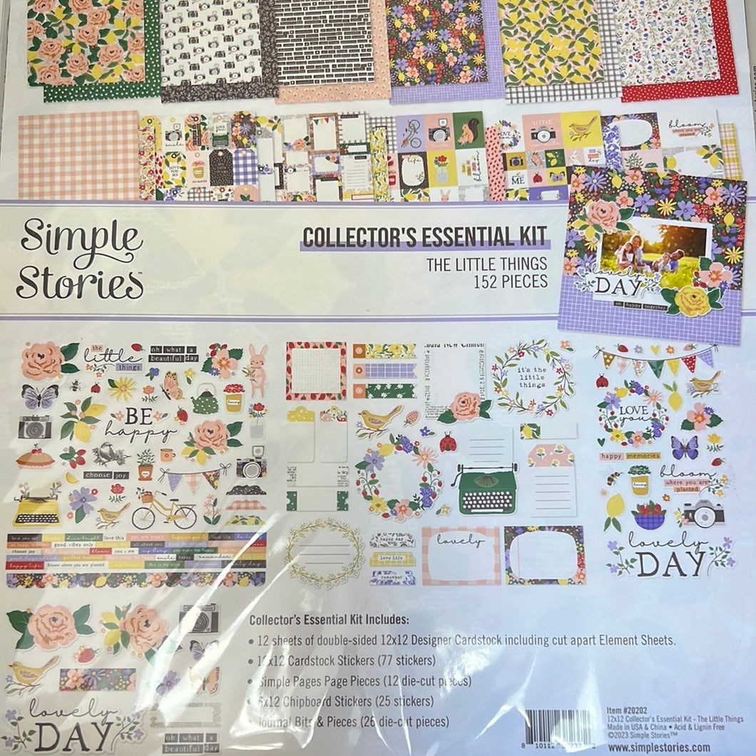 Collectors essential kit the little things by Simple Stories