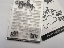 Load image into Gallery viewer, Baby stamp and die by Photoplay