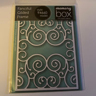 Fanciful gilded frame die by memory box