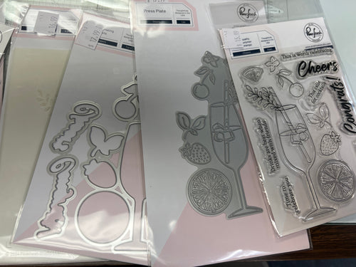 Cheers pressplate bundle all by pinkfresh