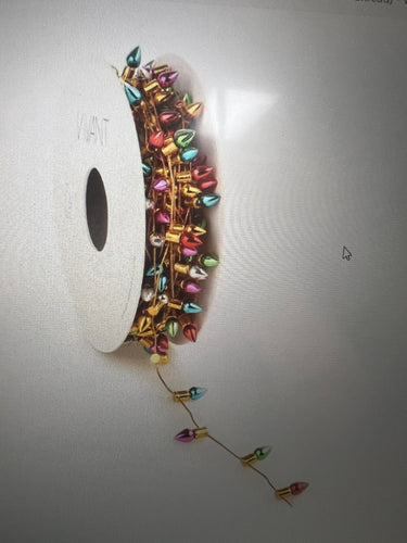 faux multi color light cord by vivant