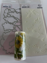 Load image into Gallery viewer, sunflowers stencil die washi set by pinkfresh