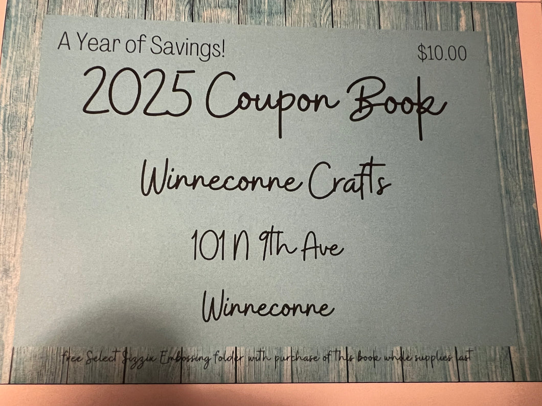 2025 store coupon books