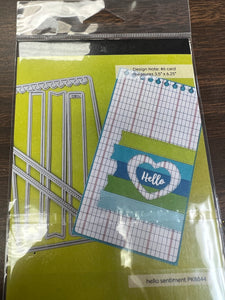 Notebook banners die set by Photoplay