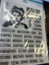 Load image into Gallery viewer, Ing words stamp and die by Esther Glas -Keepsake Studio -Spellbinders