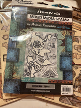 Load image into Gallery viewer, World map stamp and shape lot by stamperia