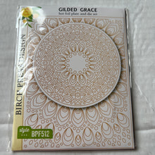 Load image into Gallery viewer, Gilded grace die   hot foil plate  by Memory box