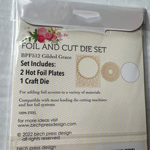 Load image into Gallery viewer, Gilded grace die   hot foil plate  by Memory box