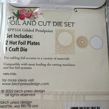 Load image into Gallery viewer, Gilded petalpoint die   hot foil plate  by Memory box