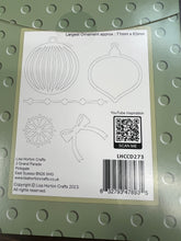 Load image into Gallery viewer, Christmas ornaments die by Lisa Horton