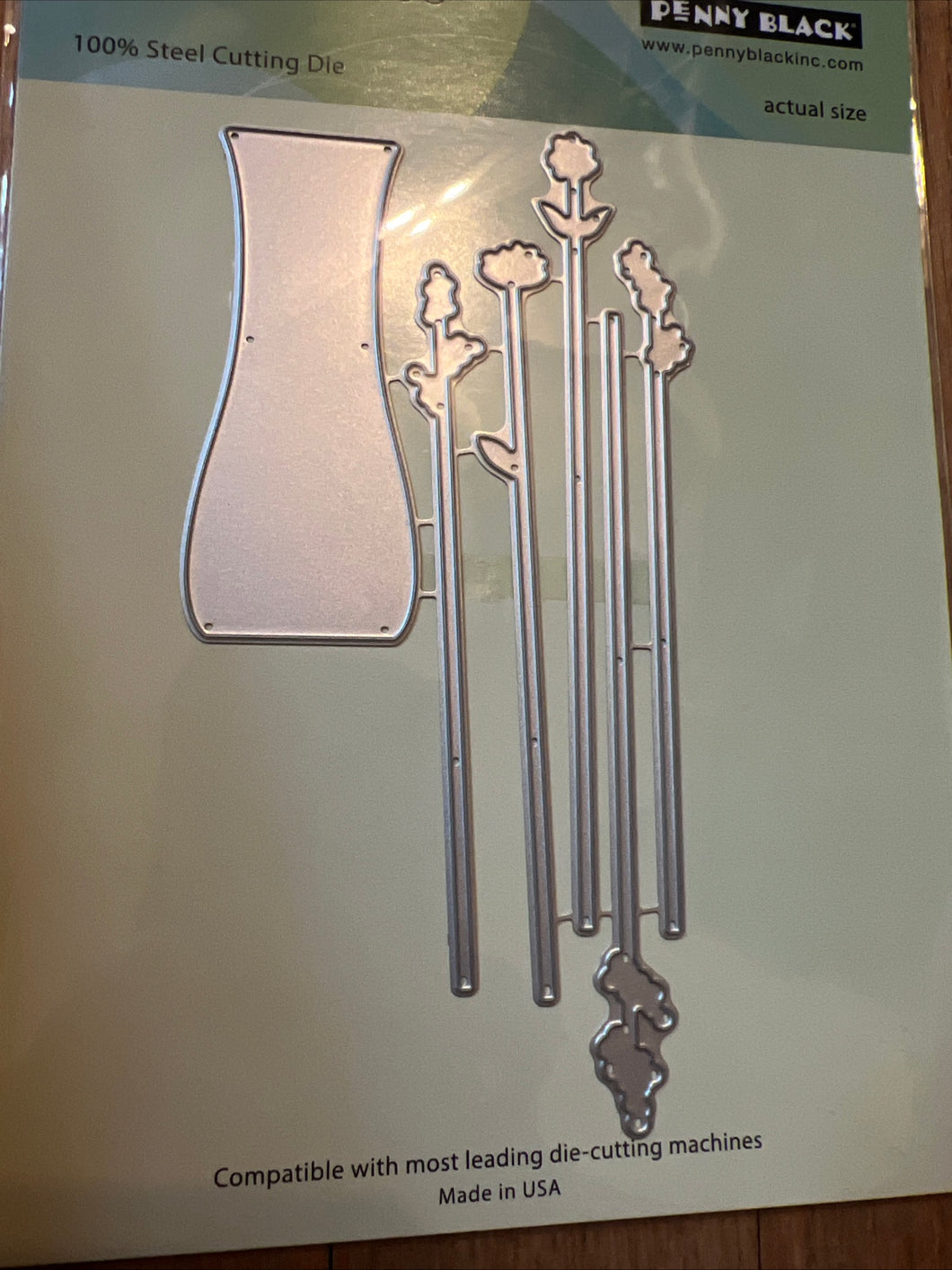 tall flowers die set by penny black