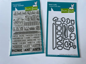 Crazy antics stamp & die by Lawn Fawn
