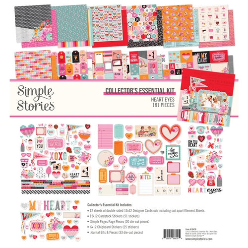 Collectors essential kit Heart eyes by Simple Stories