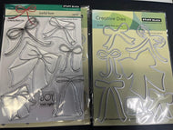 Joyful Bow Stamp and Die Set by Penny Black