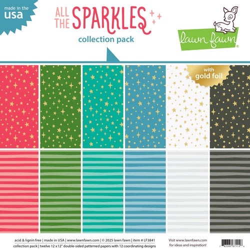 All the sparkles petite paper collection pack by Lawn Fawn