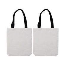 Load image into Gallery viewer, Craft Express 2 Pack Linen Sublimation Tote Bags – 15"x16" with White Panel