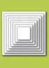 stitched square layers die set by memory box