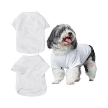 Load image into Gallery viewer, Craft Express 2 Pack Medium Sublimation Pet T-Shirt – White Polyester