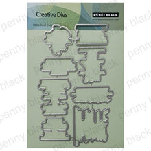 Load image into Gallery viewer, More Brightly Sentiment Stamp and Die Set by Penny Black