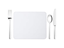 Load image into Gallery viewer, Craft Express Sublimation Vegan Leather Placemats – 12"x18" White