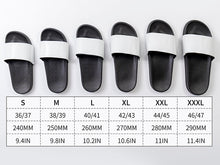 Load image into Gallery viewer, Craft Express Vegan Leather Sublimation Sliders – Adult Size Custom Slide Sandals