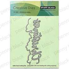 Load image into Gallery viewer, christmas edger die set by penny black