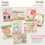 Pink Lemonade Simple Cards Card Kit by Simple Stories