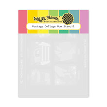 Load image into Gallery viewer, Postage Collage Mom Stencil by Waffle Flower