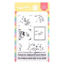 Load image into Gallery viewer, Postage Collage Perfect Stamp and Stencil Bundle Waffle Flower