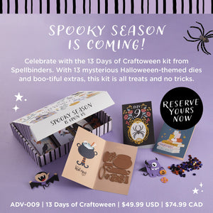 Craftoween kit by Spellbinders