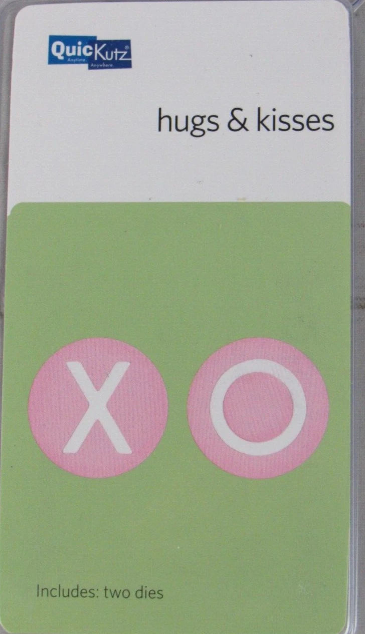 QuicKutz Hugs & Kisses 2x2, 2 Cutting Die
