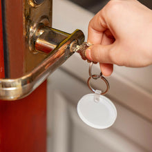 Load image into Gallery viewer, Craft Express 4-Pack Acrylic Round Keyrings – Sublimation &amp; UV DTF Blanks