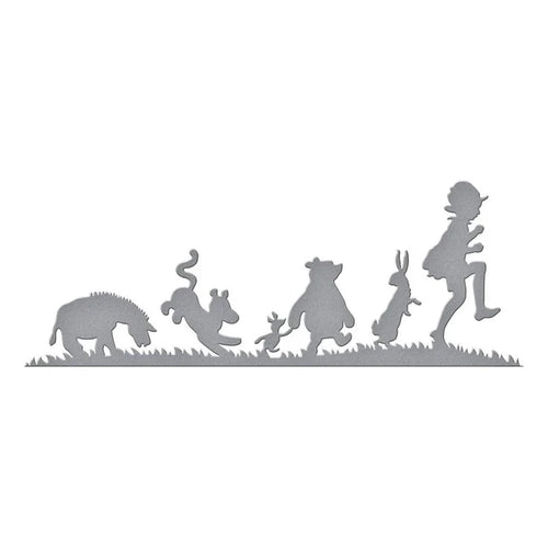Pooh & Friends Silhouette Etched Die by Spellbinders