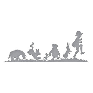 Pooh & Friends Silhouette Etched Die by Spellbinders