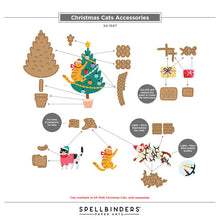 Load image into Gallery viewer, Christmas Cats Accessories Etched Dies by Yana Smakula (SpellBinders)