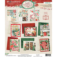 Santa's Winter Village card kit by 49 and Market