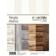 Color vibe woods 6x8 paper pad by Simple Stories