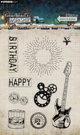 Gearhead gears & guitar stamp gear head by studio light