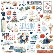 Load image into Gallery viewer, Chipboard Pieces -Simple Vintage Sand and Sea by Simple Stories
